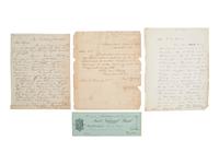 [AUTOGRAPHS] -- [JOURNALISTS]. Signatures from 19th-century journalists, editors, and cartoonists.