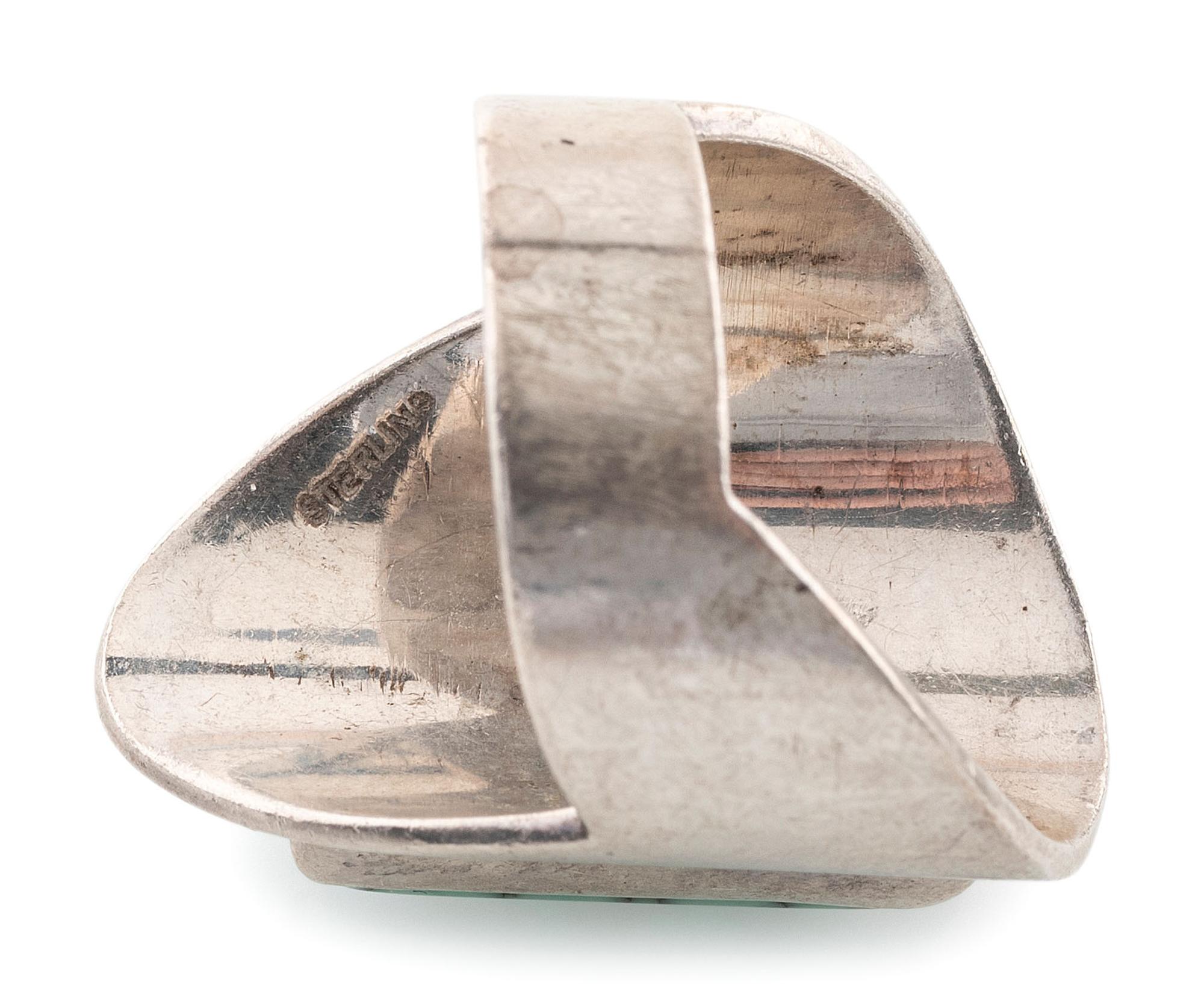 Navajo and Southwestern-style Silver and Turquoise Rings