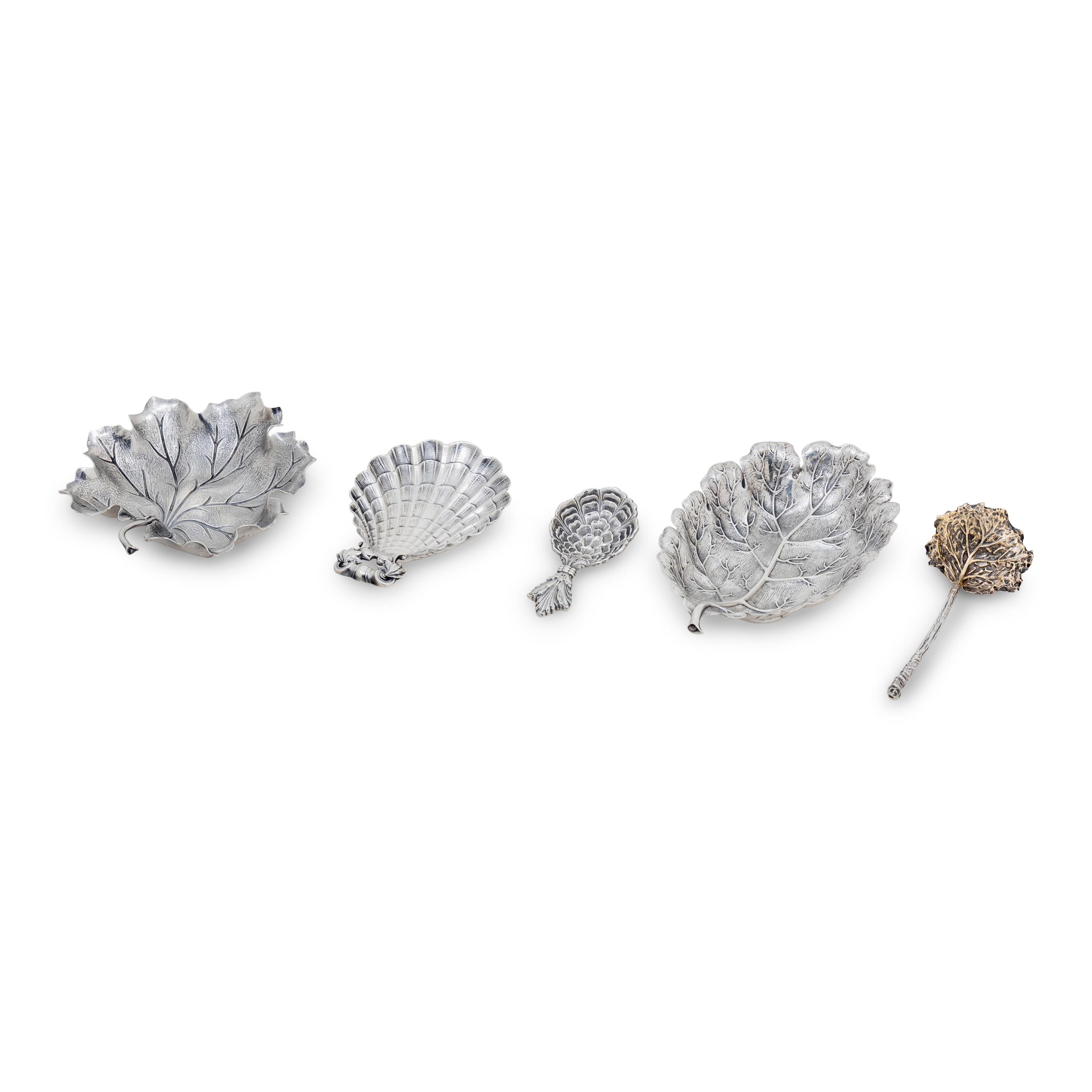A Group of Five Buccellati Silver Articles