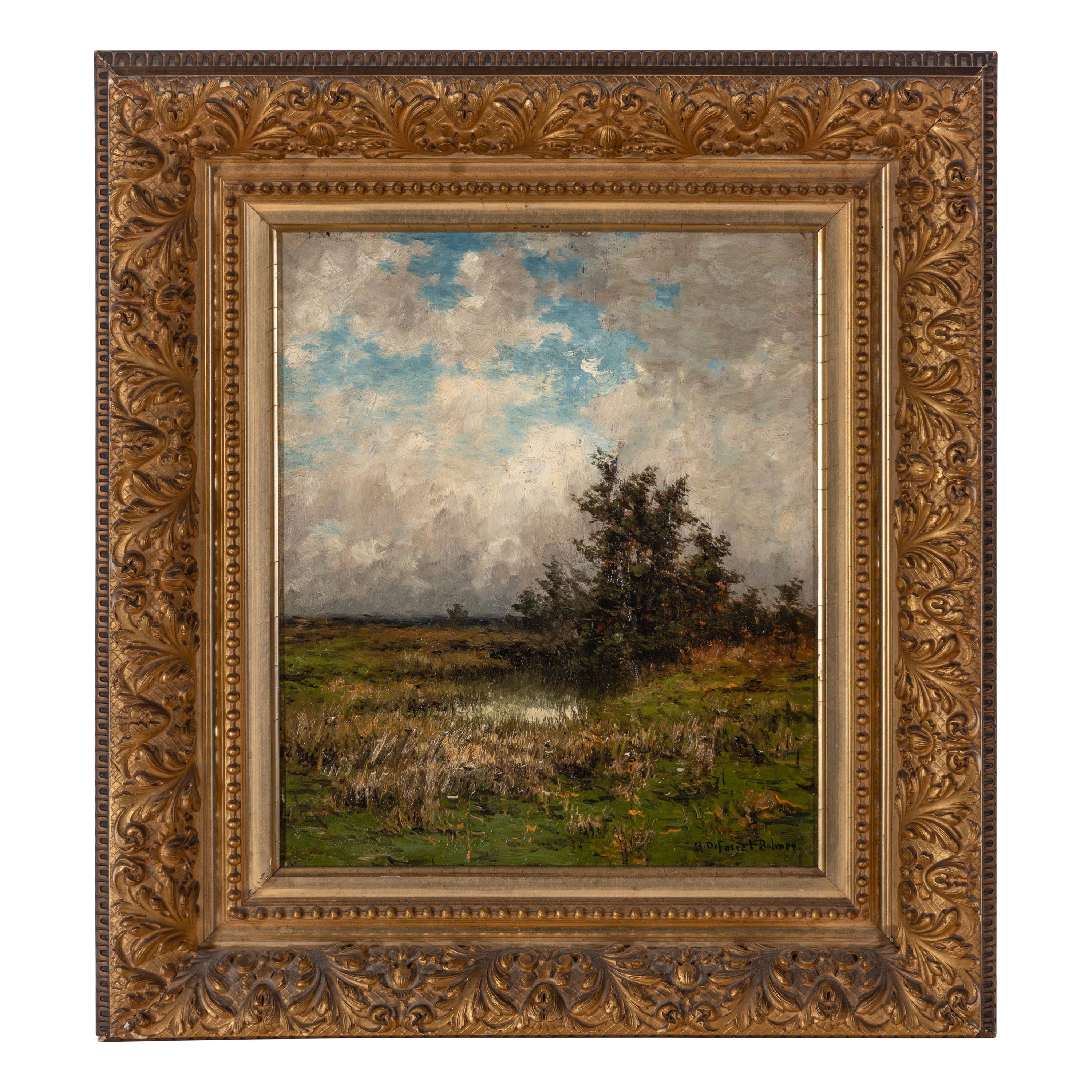 Manuel DeForest Bolmer (American, 1854–1910) — The Marsh