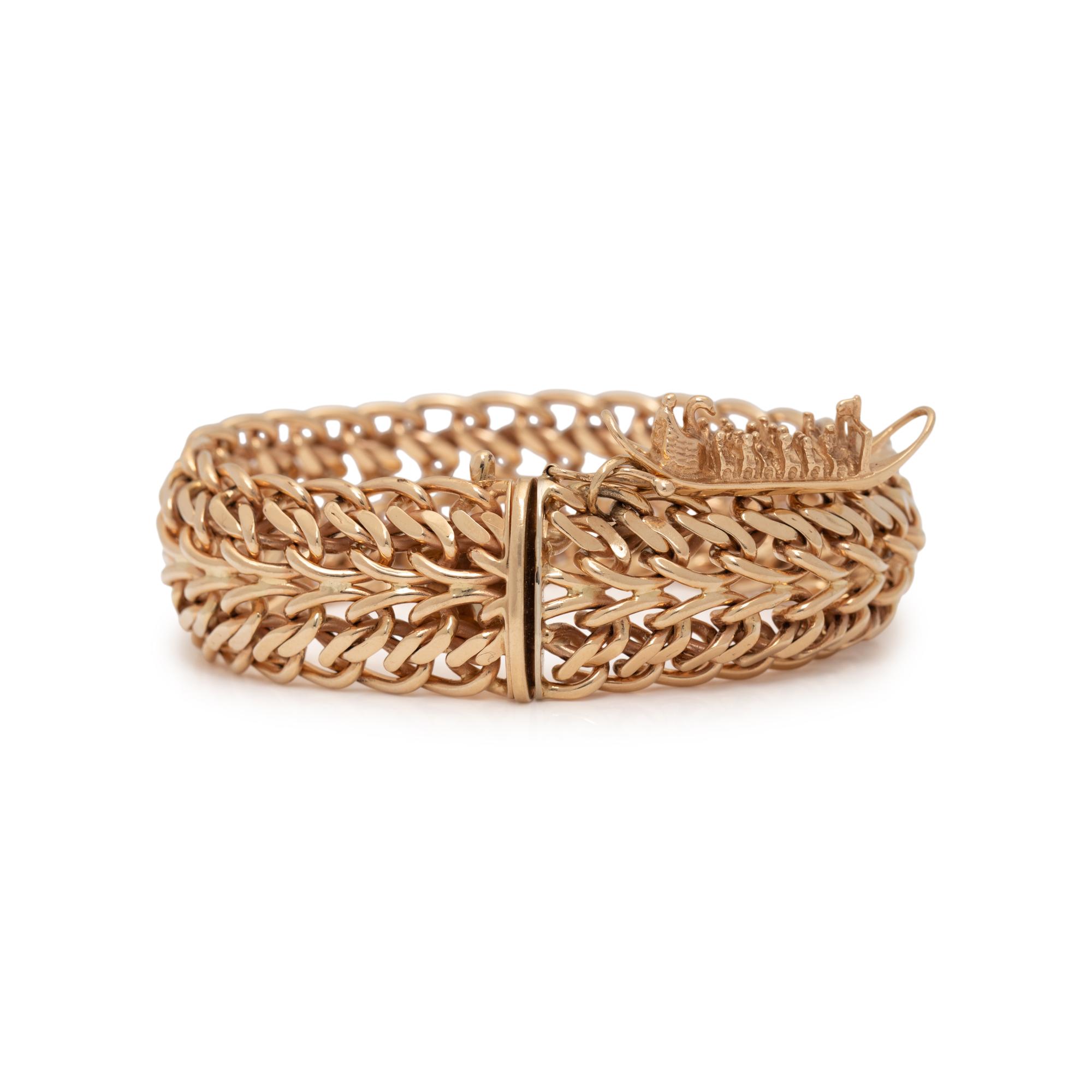 YELLOW GOLD BRACELET