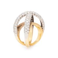 DIAMOND 'X' RING