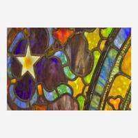 Tiffany Studios (American, active 1878-1932) Rose Window for St. Paul's Presbyterian, Philadelphia, Pennsylvania, circa 1905