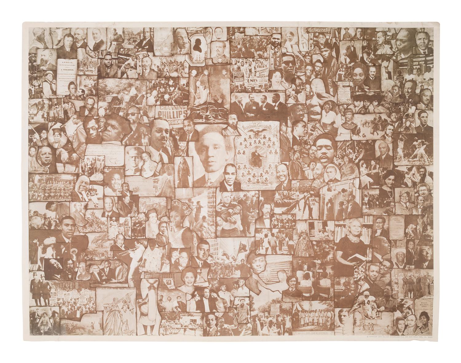 [BLACK PANTHERS]. 2 posters incl. DOUGLAS, Emory, art. The Black Panther Party. 40th Year Reunion...