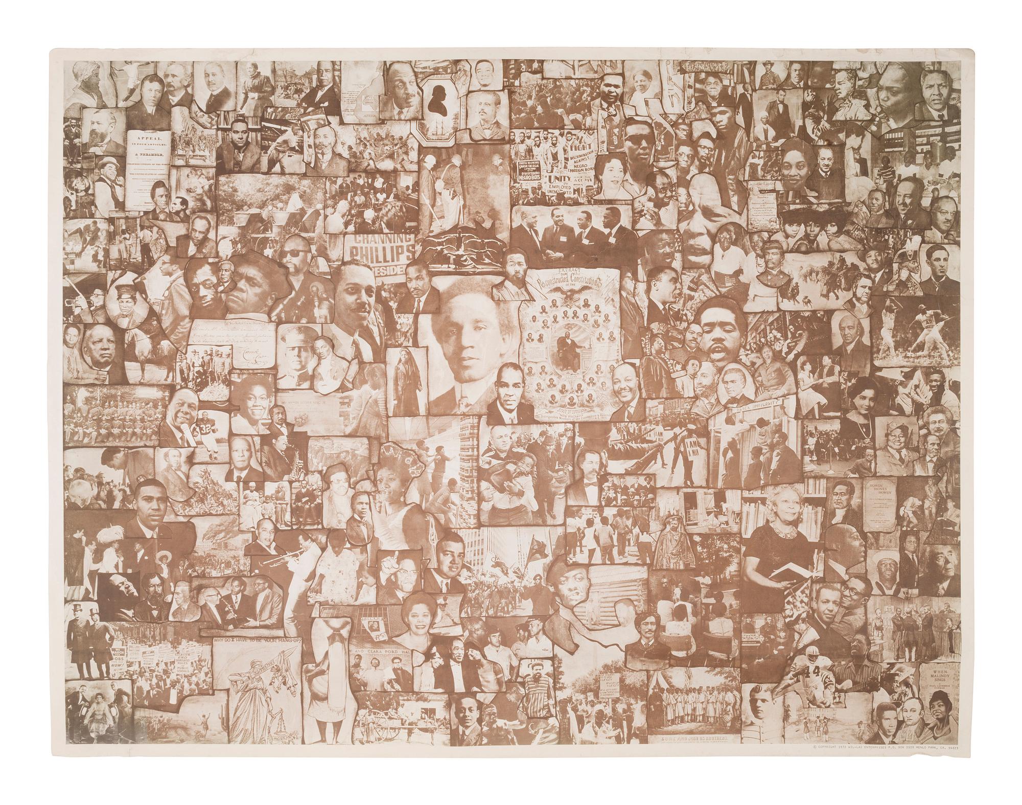 [BLACK PANTHERS]. 2 posters incl. DOUGLAS, Emory, art. The Black Panther Party. 40th Year Reunion...