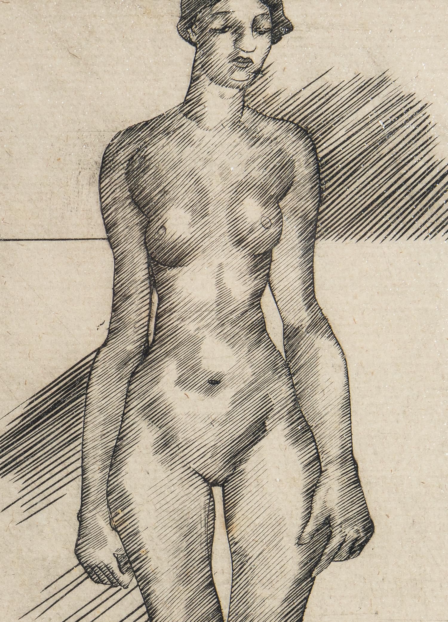 Standing Nude