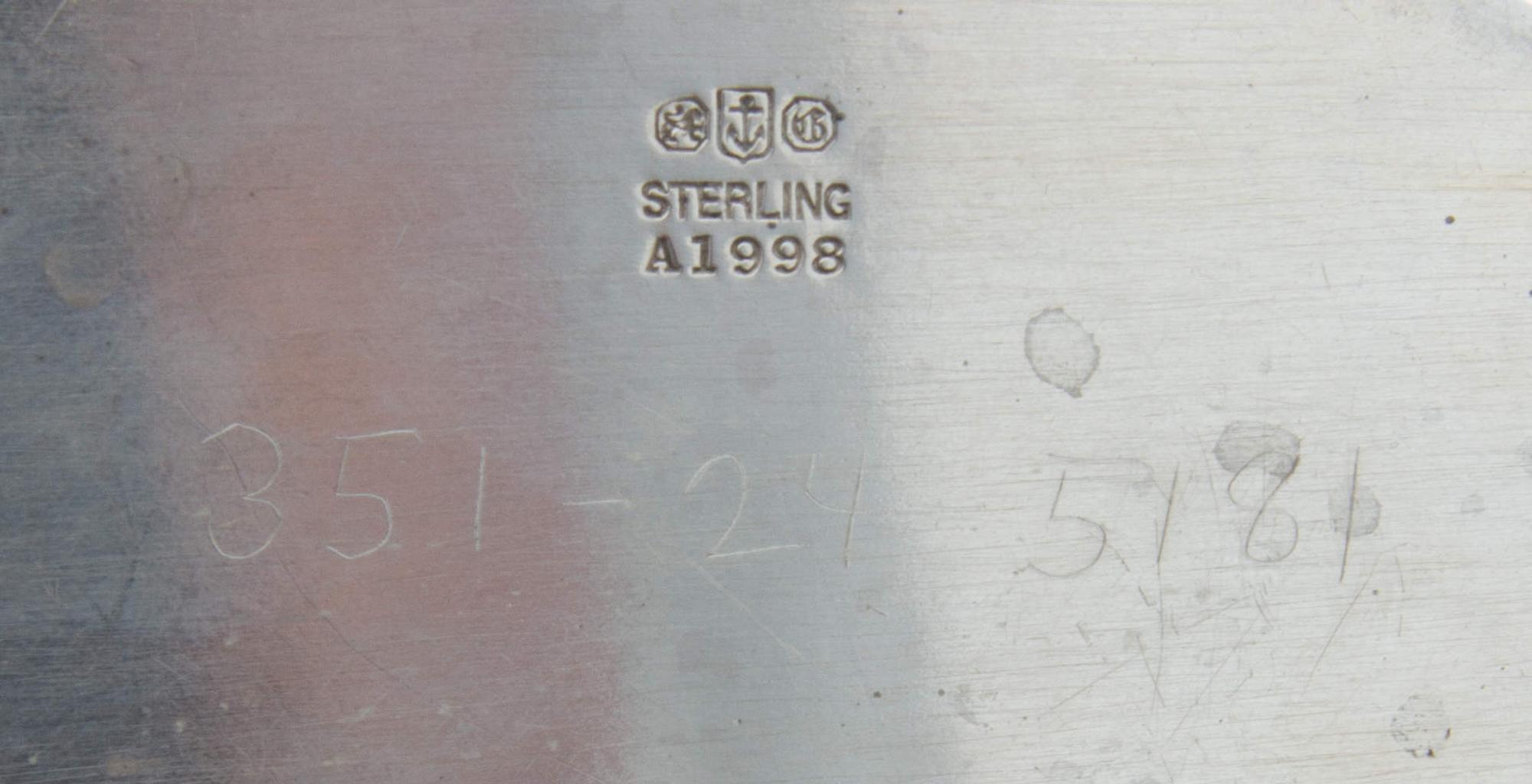 An American Silver Candy Dish