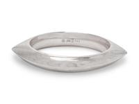 A Modernist Sterling Silver Bangle Bracelet, Nanna and Jorgen Ditzel for Georg Jensen,
