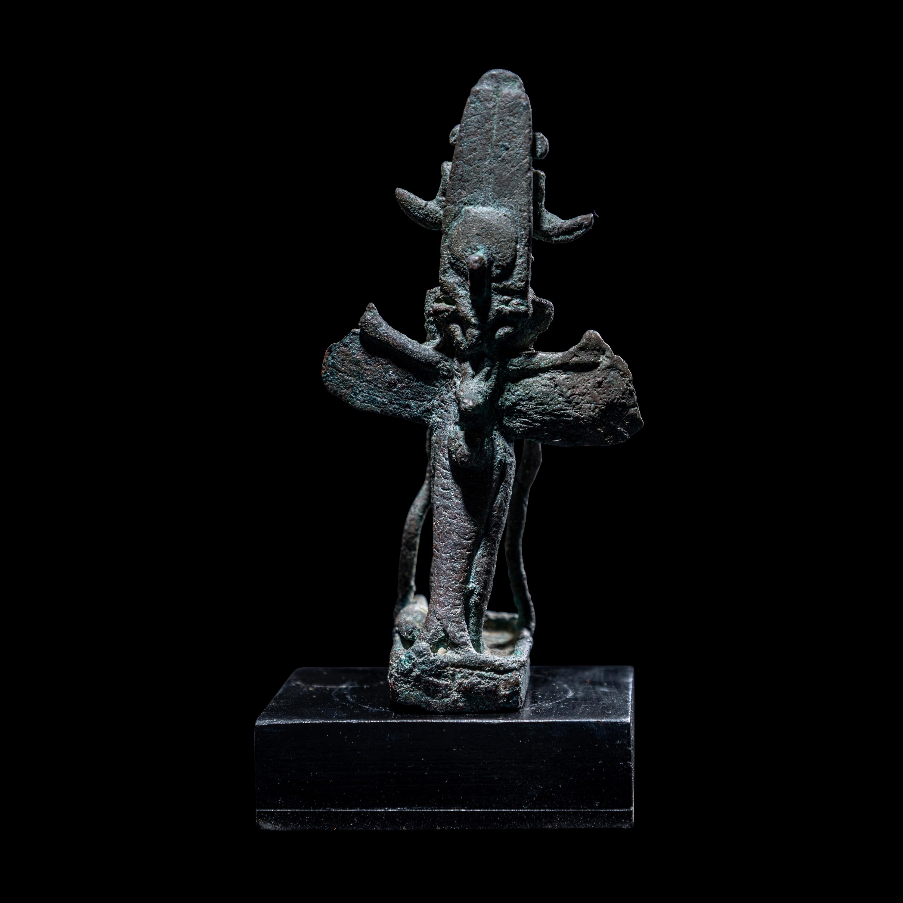 An Egyptian Bronze Syncretic Deity