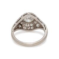 ART DECO, DIAMOND RING