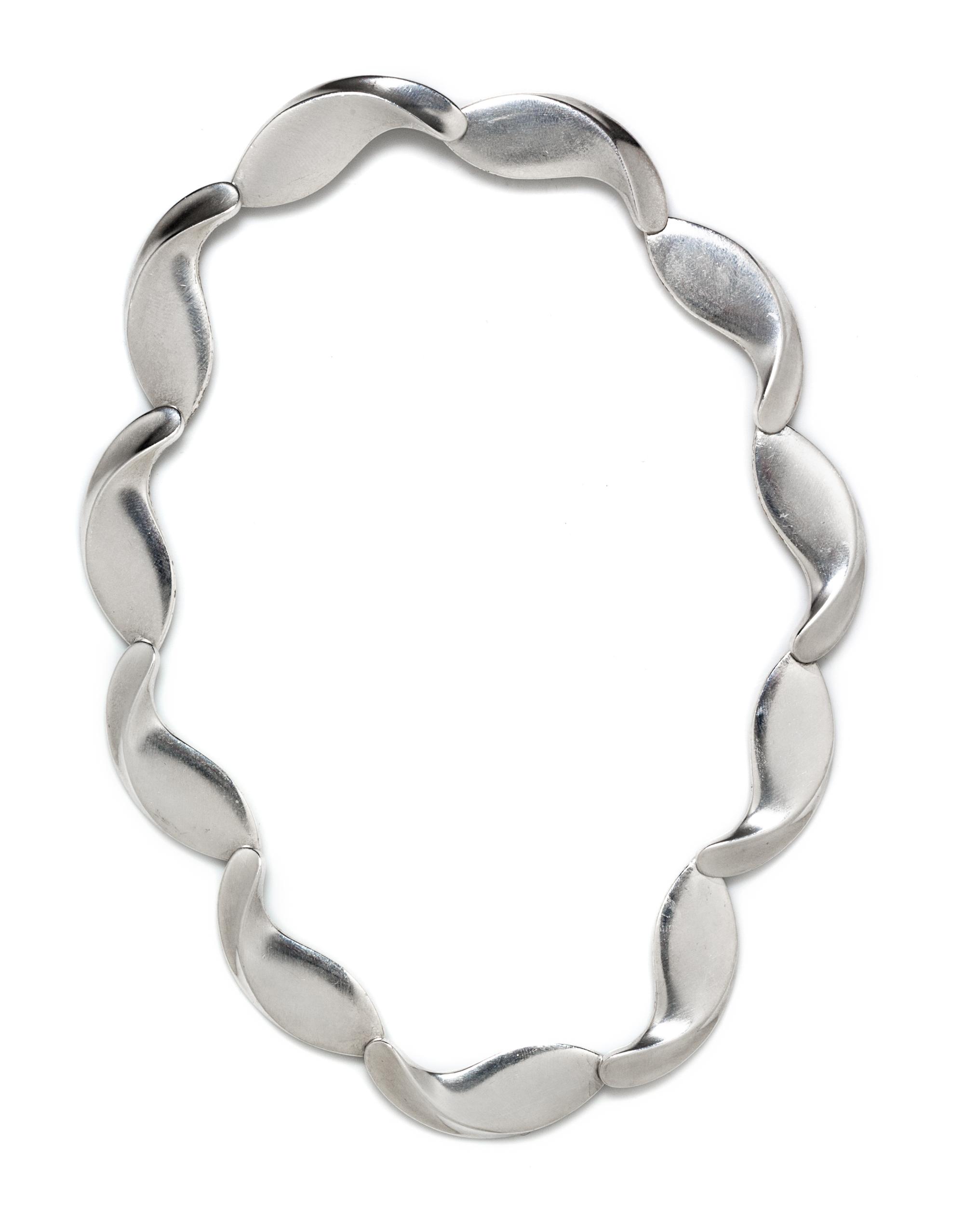 A Sterling Silver Necklace, Hans Hansen for Georg Jensen, 67.00 dwts.