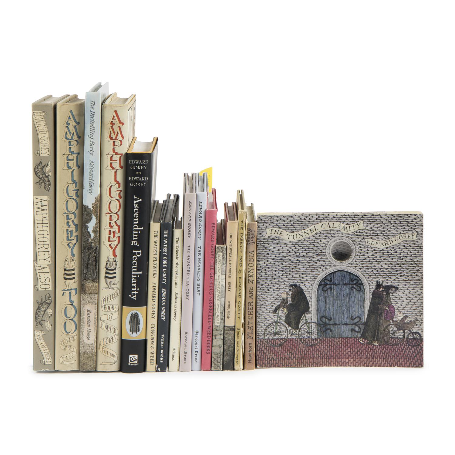 Gorey, Edward (1925-2000). A group of 17 titles, including: