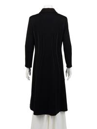 Ralph Rucci Wool Knit Zip Front Dress