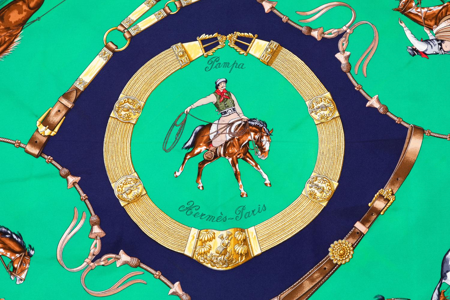 Hermès 90cm Silk Scarf