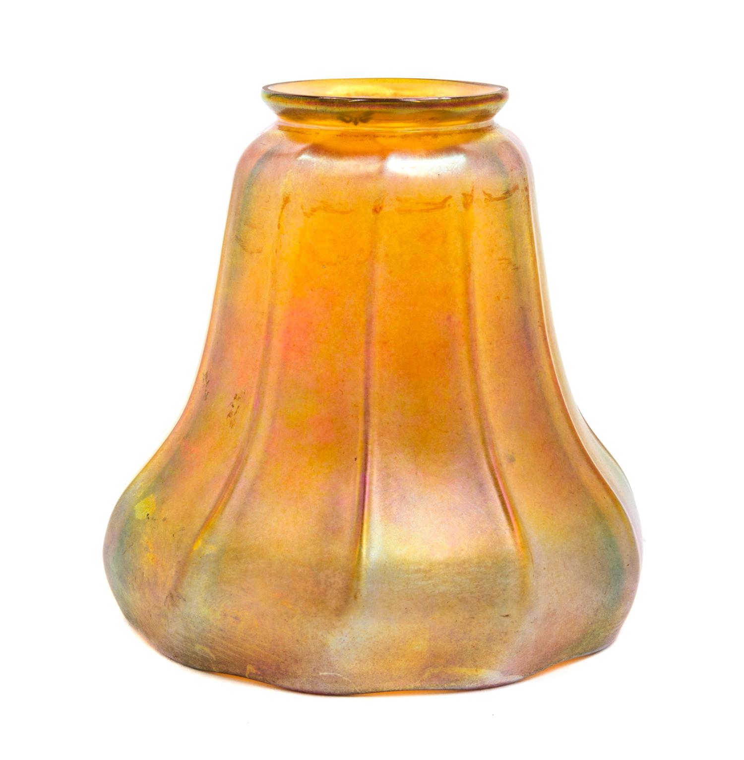 A Steuben Glass Shade Height 4 3/4 inches.
