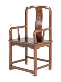 A Set of Four Chinese Mixedwood Furniture
