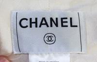 A Chanel Ivory Wool Skirt Suit, Size 40.