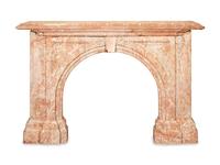 A French Marble Fireplace Mantel
