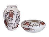 Polychrome Pottery Jars