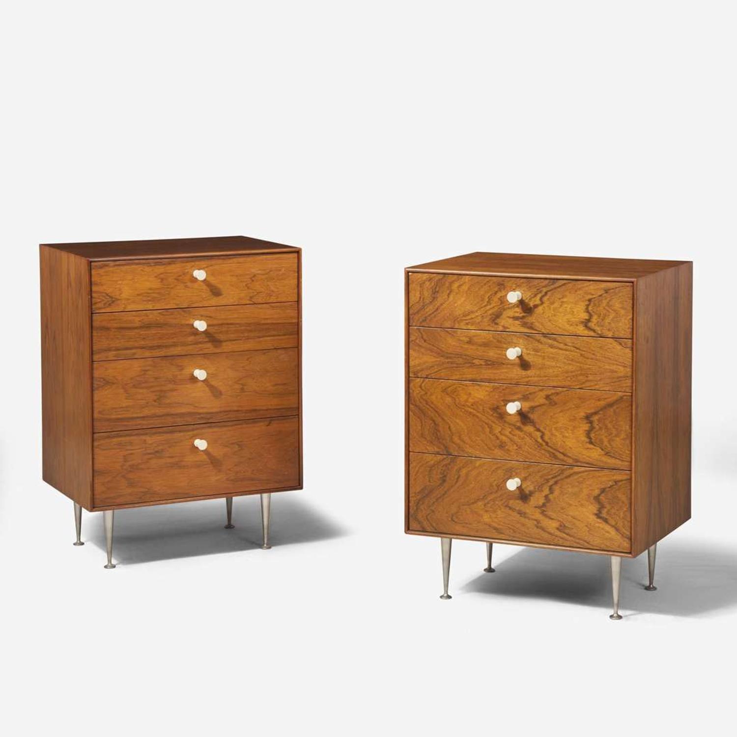 George Nelson (American, 1908-1986) Pair of Thin Edge Chests of Drawers, Herman Miller, USA, circa 1950s
