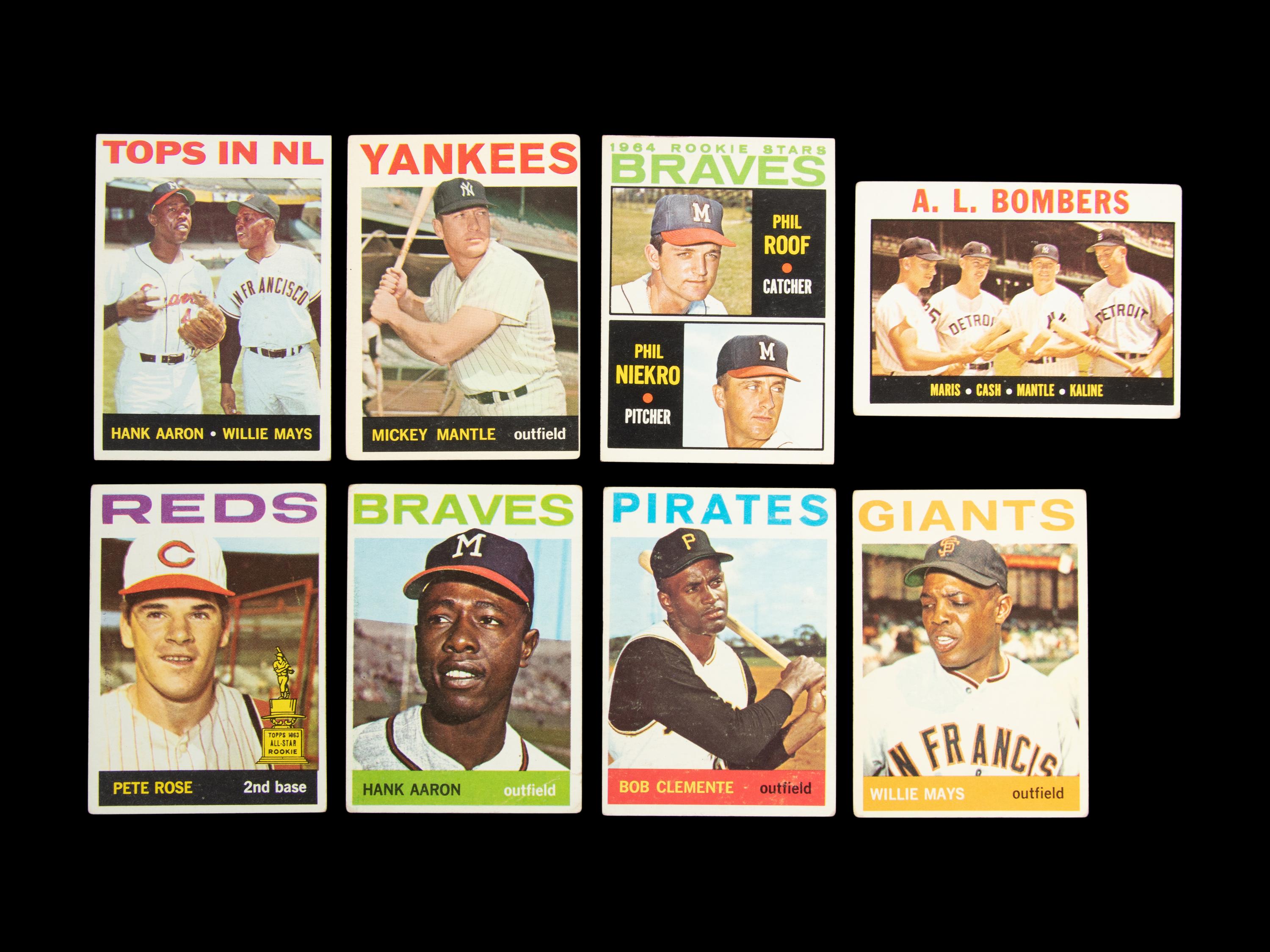 A Complete Set of 1964 Topps Baseball Cards (587/587)
