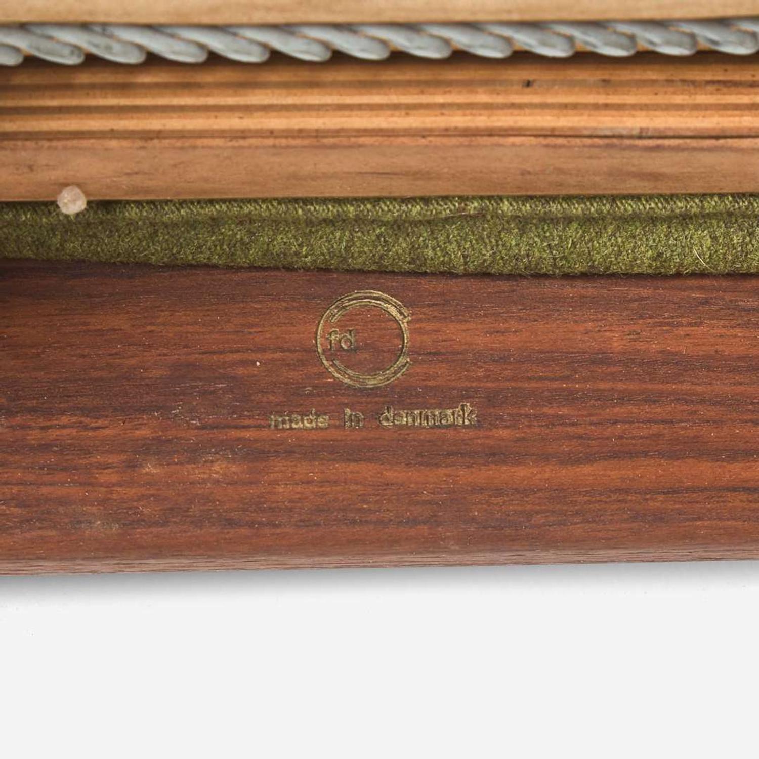 Svend Åge Madsen (Danish, 20th century) and Sigvard Bernadotte (Swedish, 1907-2002) Teak Writing Desk and Pivoting Armchair, K. Knudsen & Son and France & Daverkosen, Denmark, circa 1950s