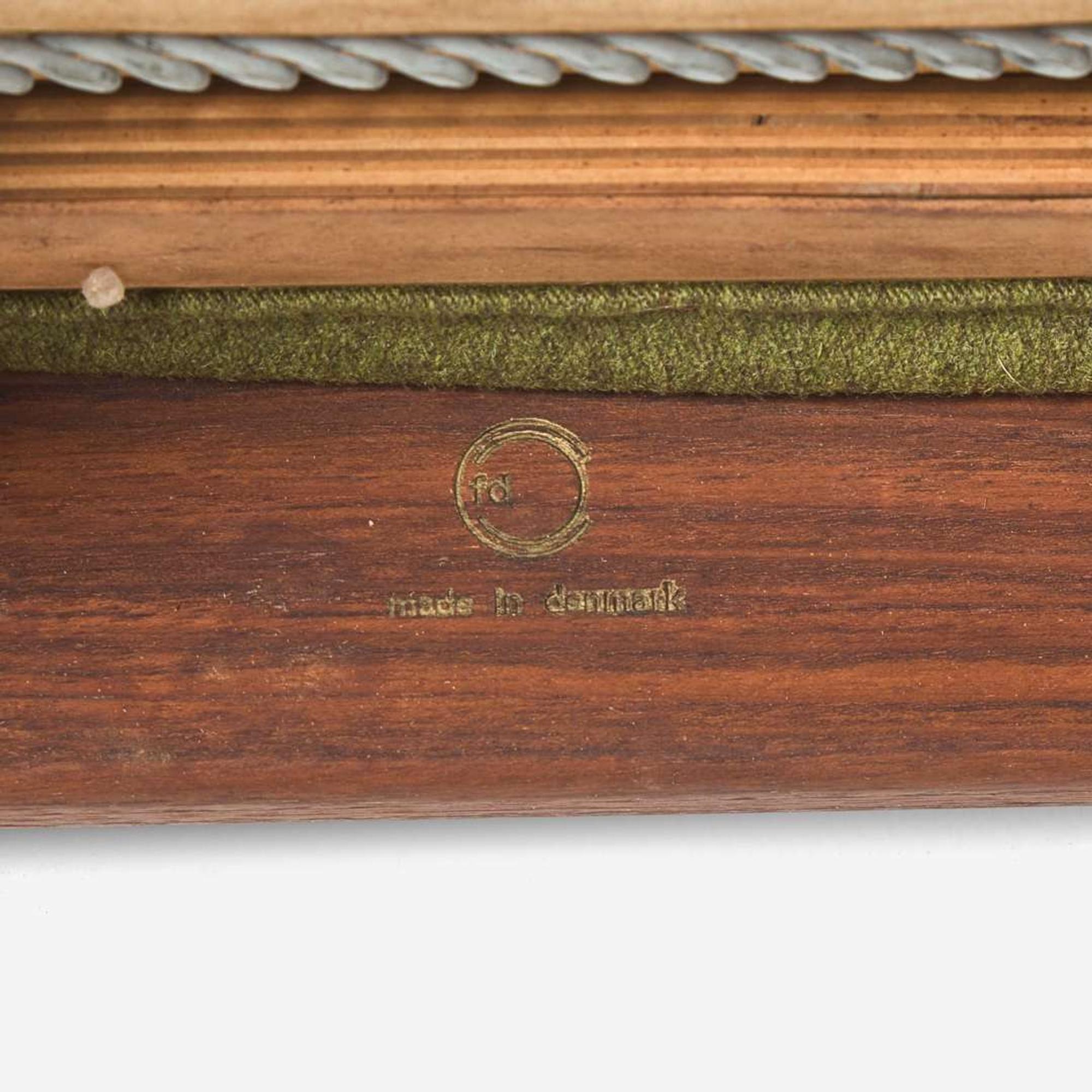 Svend Åge Madsen (Danish, 20th century) and Sigvard Bernadotte (Swedish, 1907-2002) Teak Writing Desk and Pivoting Armchair, K. Knudsen & Son and France & Daverkosen, Denmark, circa 1950s