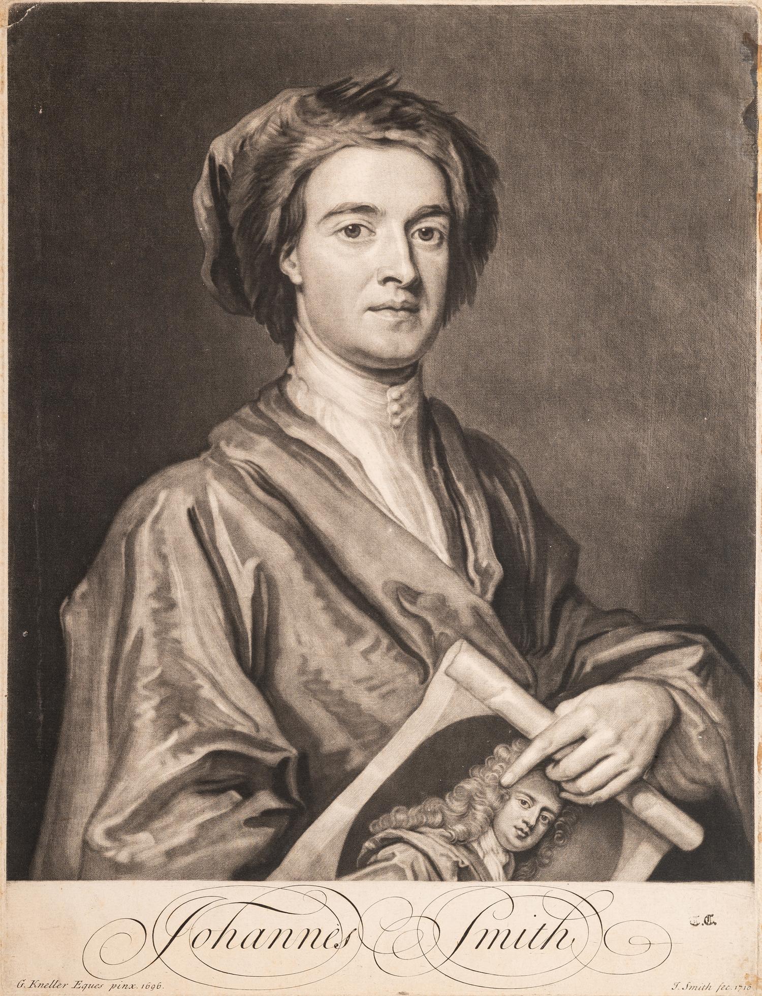 A group of seven European prints