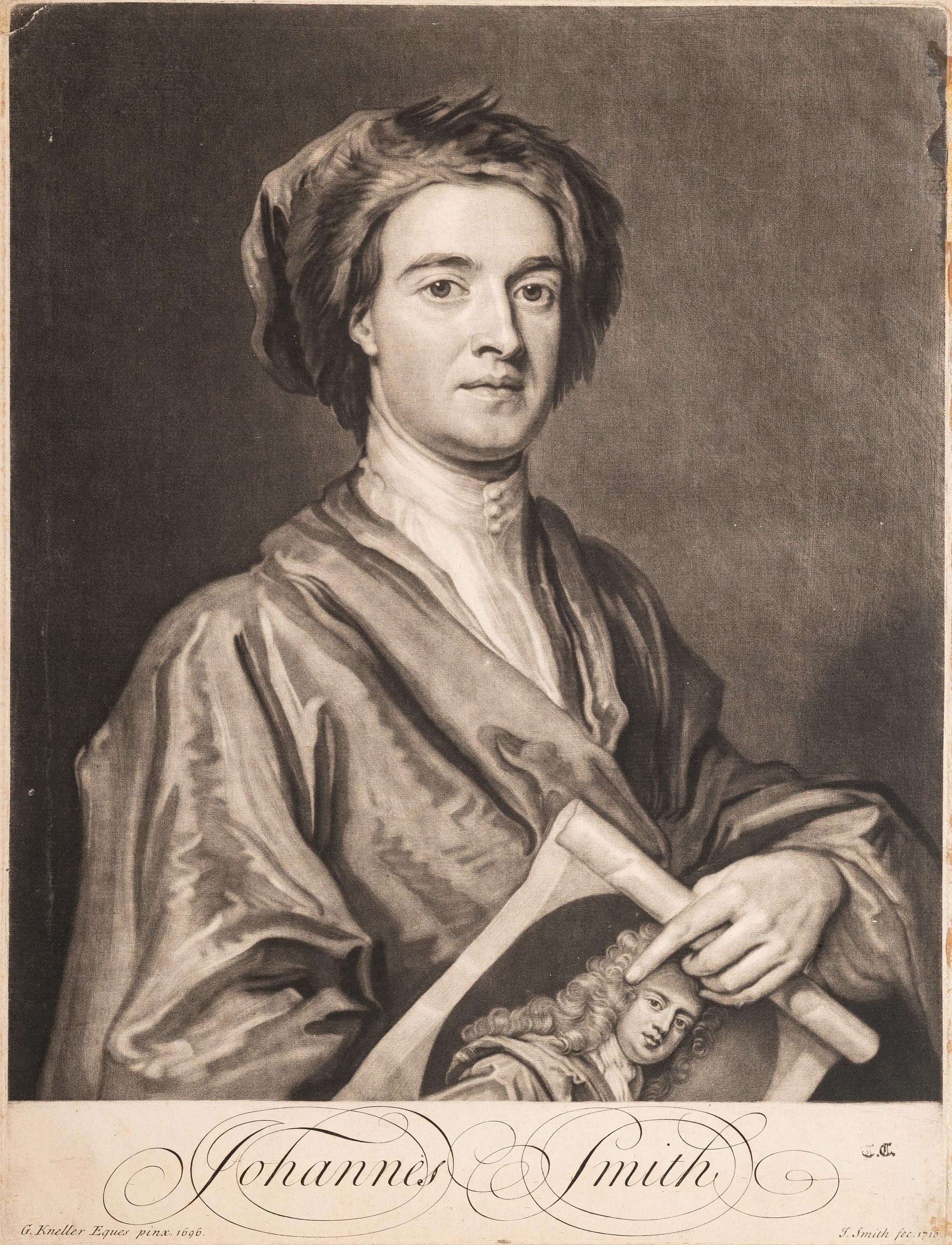 A group of seven European prints
