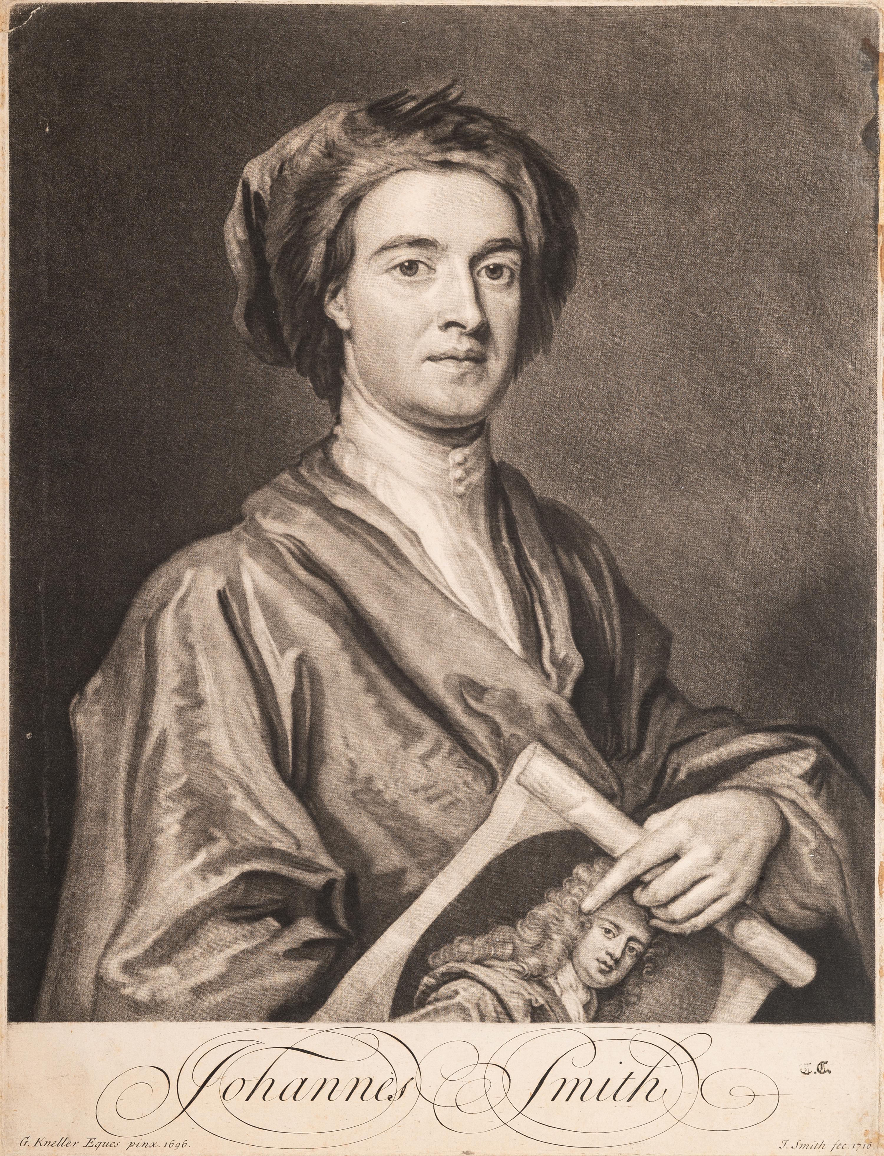 A group of seven European prints