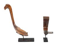 Eastern Woodlands Effigy Ladle and Crooked Knife