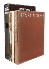 (MOORE, HENRY) Five books pertaining to Moore and his work, 2 signed.
