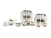 A Shelley Porcelain Dessert Service