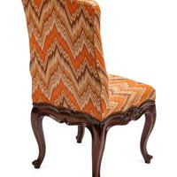 A Set of Eight Continental Carved Walnut Dining Chairs — LATE 18TH/EARLY 19TH CENTURY