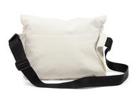 Chanel, White Nylon Messenger Bag