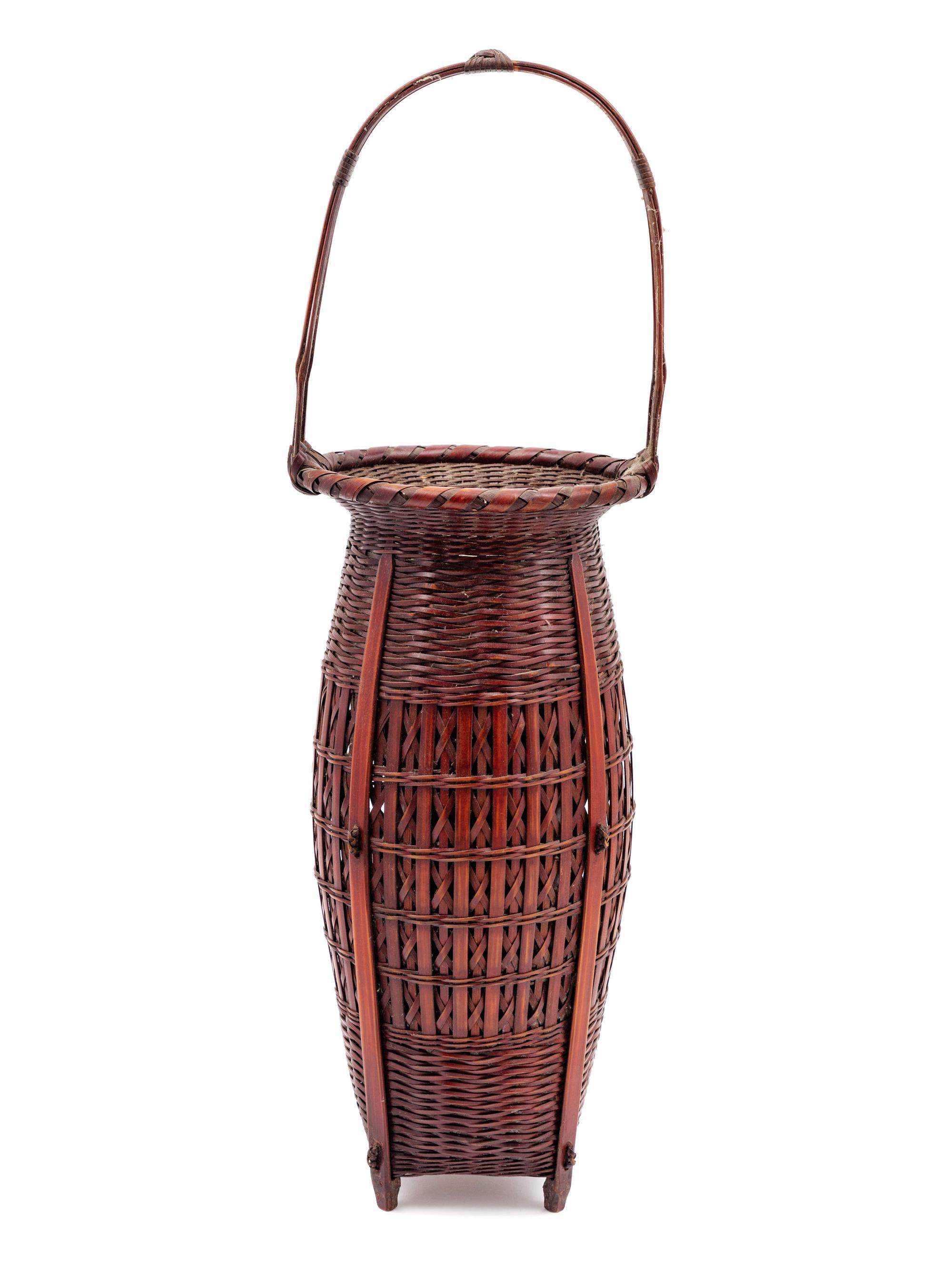 A Tall Handled Basket