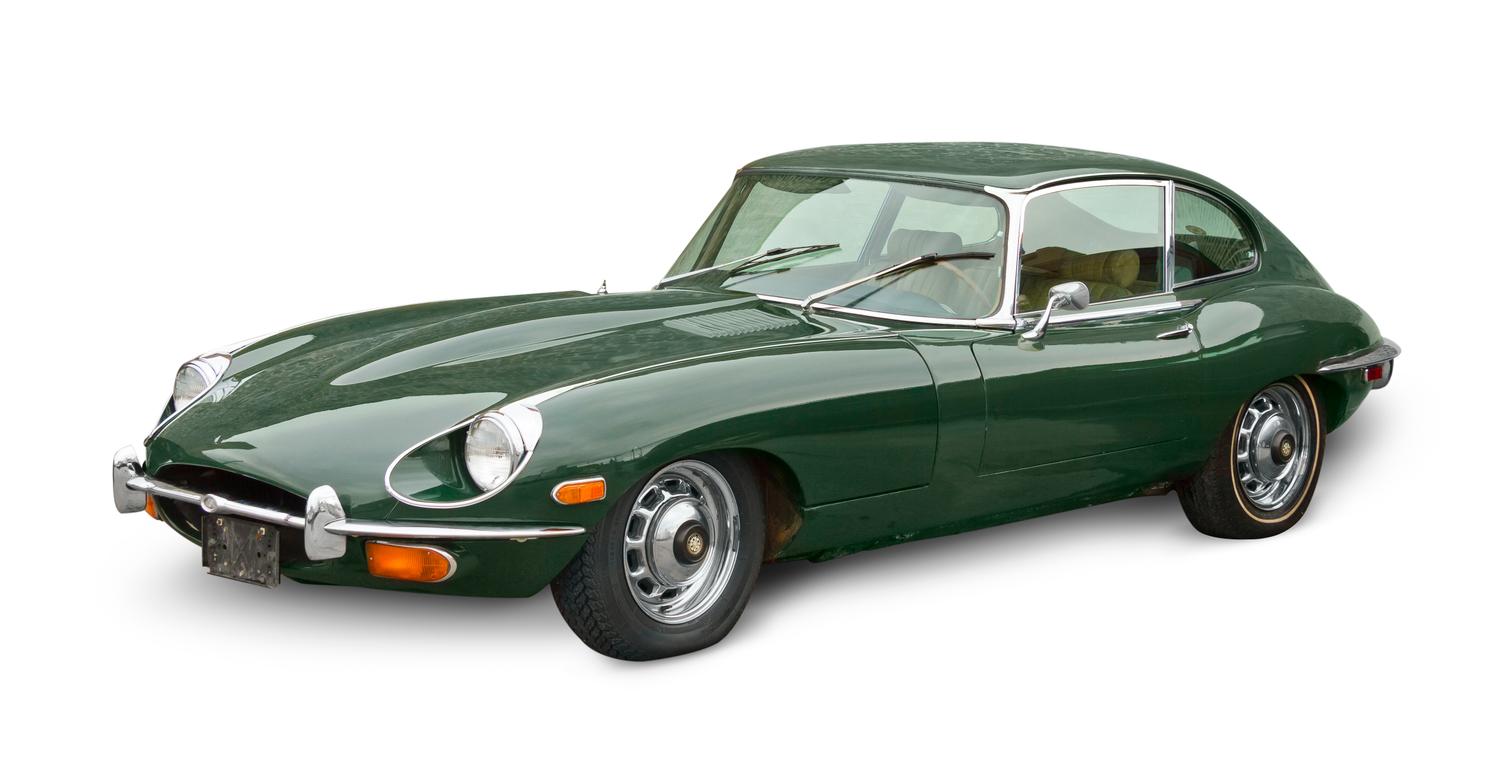 A 1969 Jaguar XKE 2 + 2,