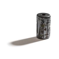 A Western Asiatic Hematite Cylinder Seal