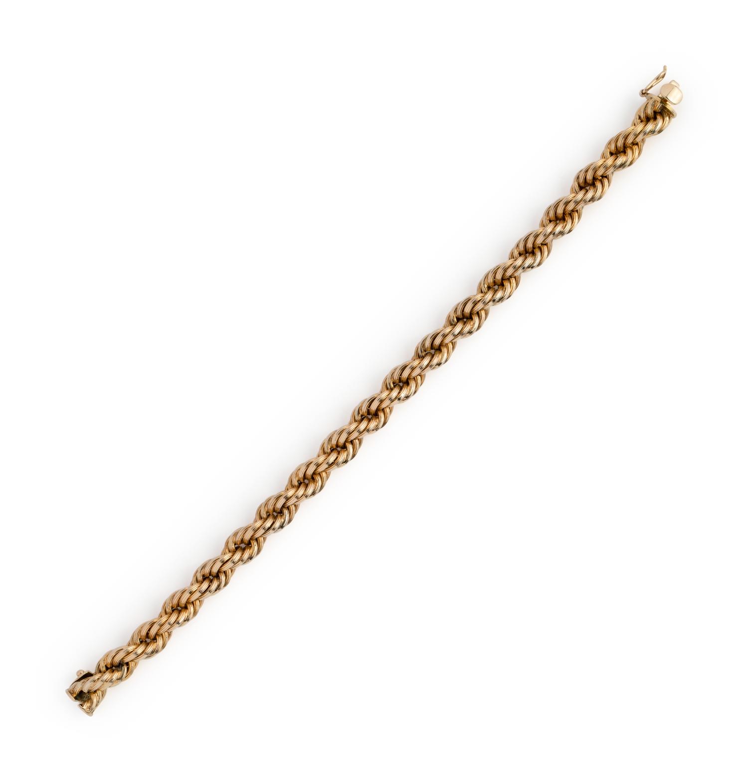 YELLOW GOLD BRACELET