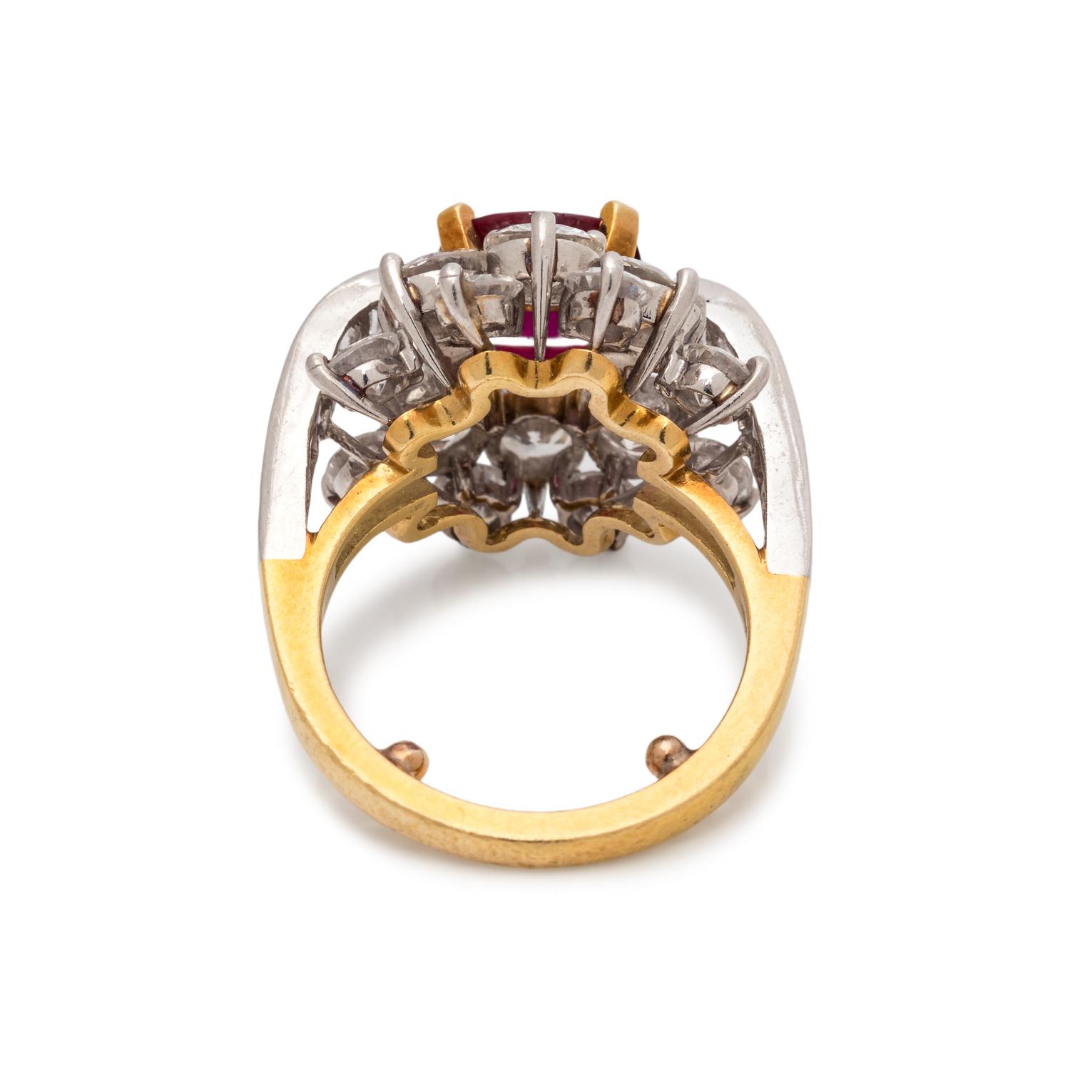 RUBY AND DIAMOND RING