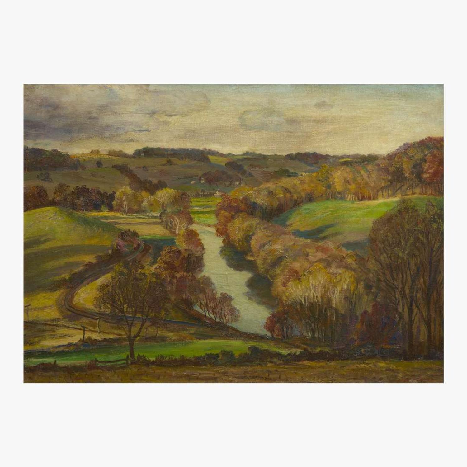Peter Hurd (American, 1904–1984) Landscape From Turkey Hill
