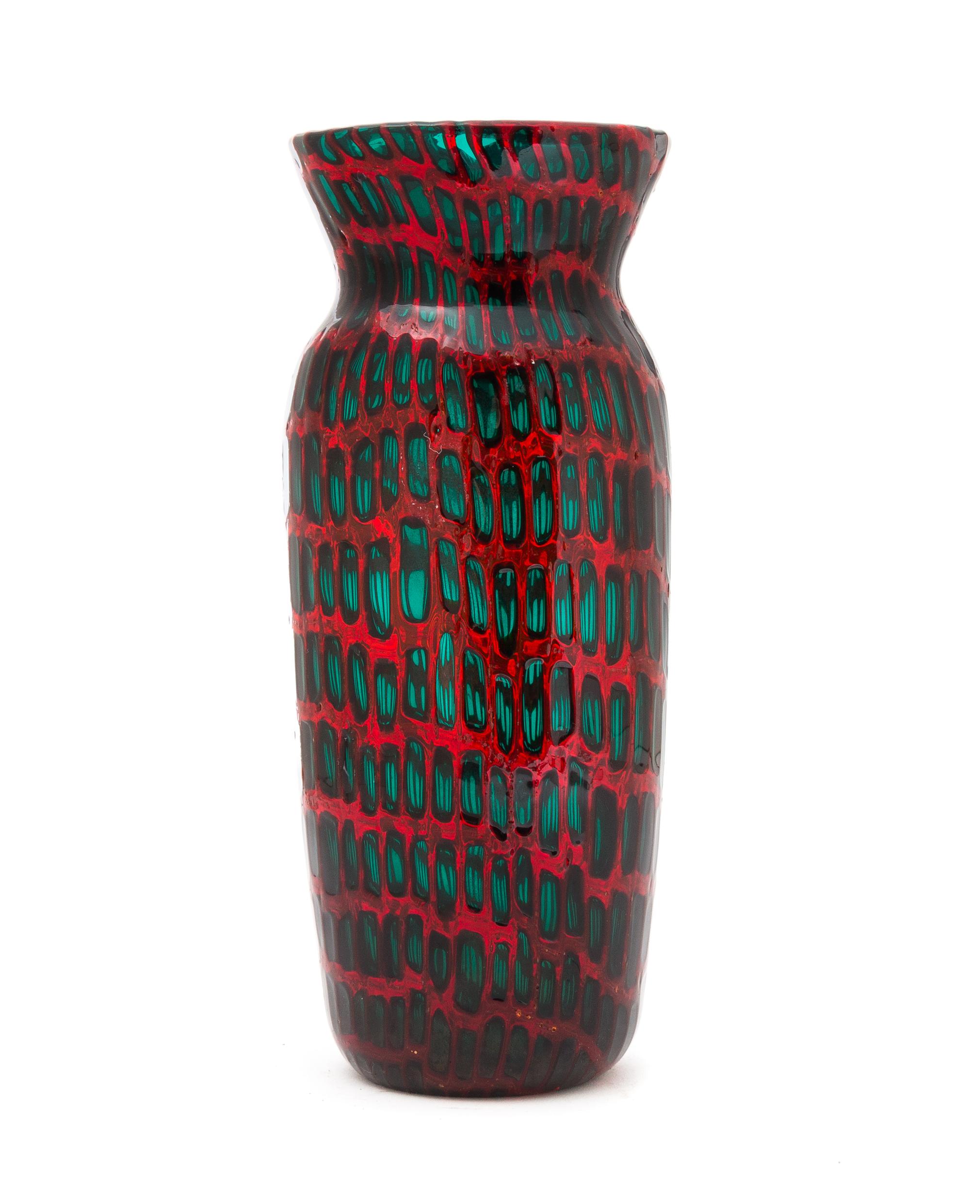 Venini, ITALY, 1988, a glass vase