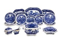 A Copeland Spode Tower Pattern Ironstone Dinner Service