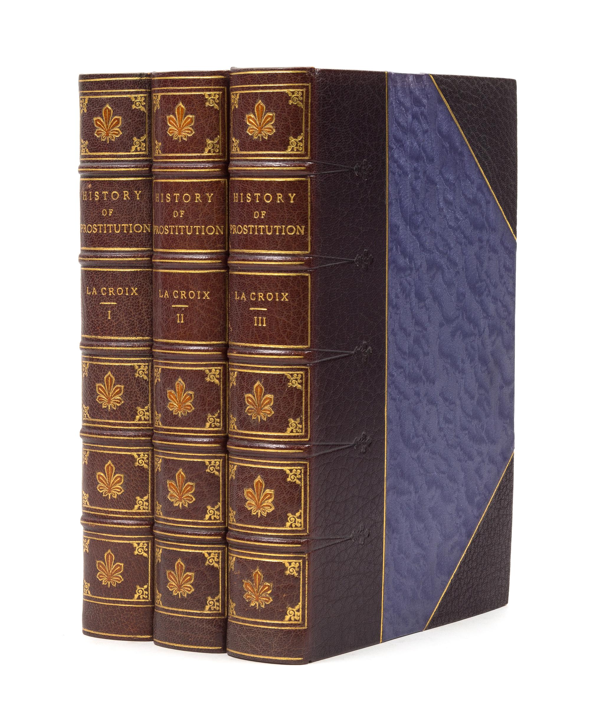 LACROIX, Paul (1806-1884). The History of Prostitution. Chicago: For Subscribers by Pascal Covici, 1926. LIMITED EDITION.