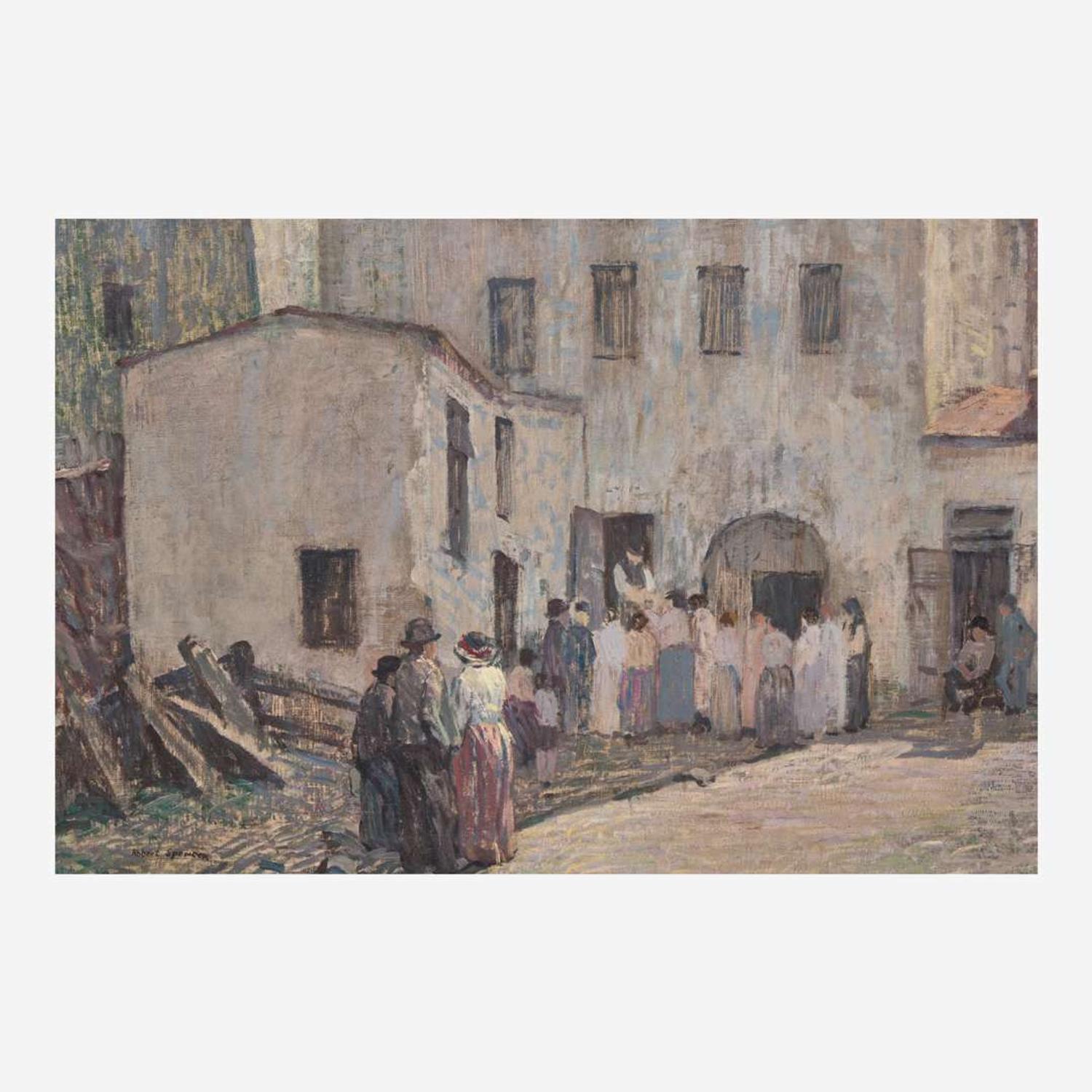 The Silk Mill , circa 1912-1913
