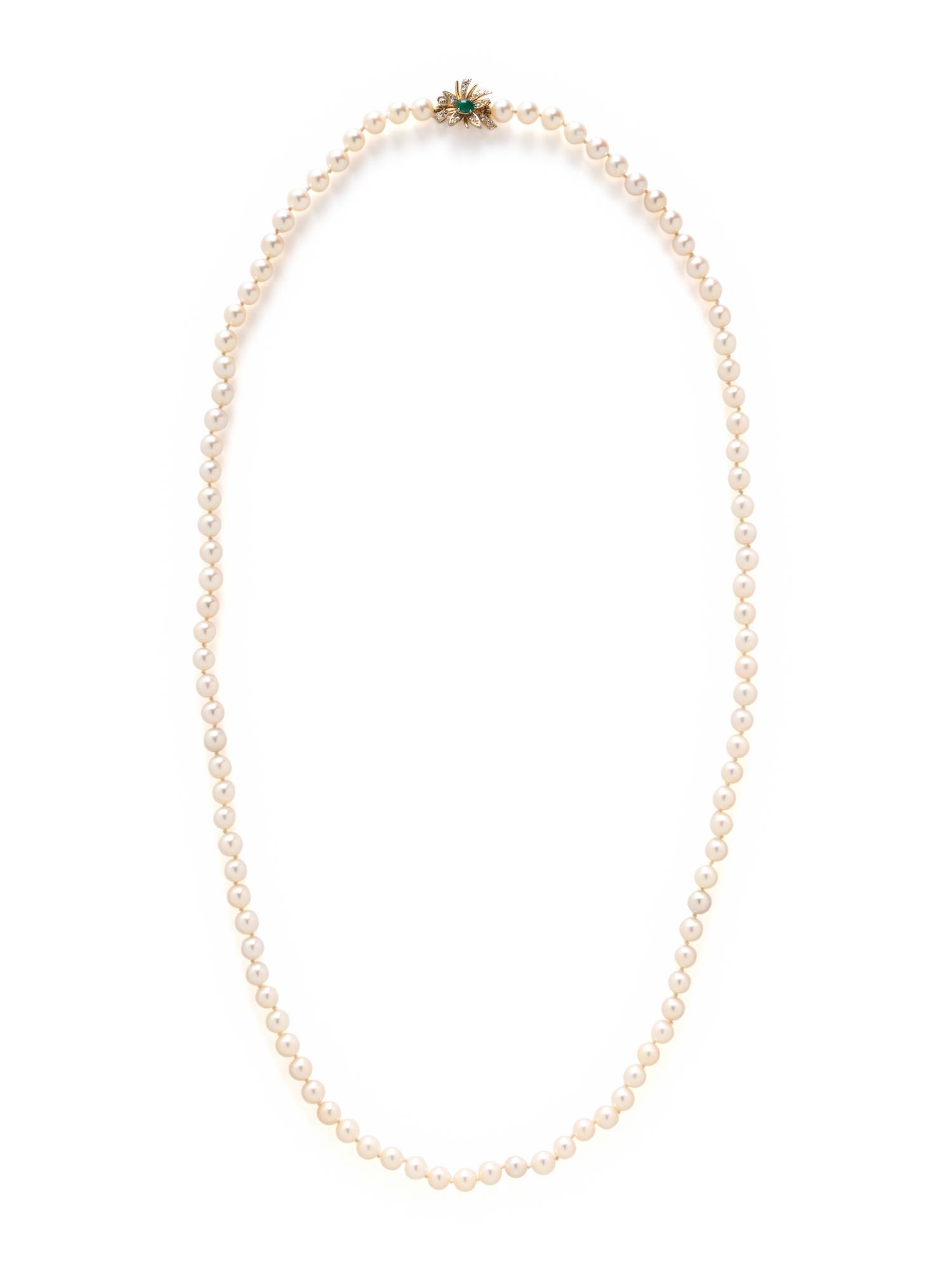 CULTURED PEARL NECKLACE