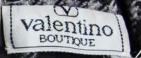A Valentino Black and Grey Wool Houndstooth Skirt Ensemble,