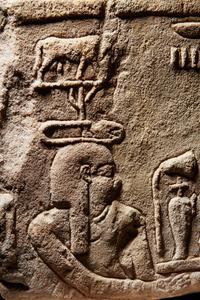 An Egyptian Sandstone Relief Fragment