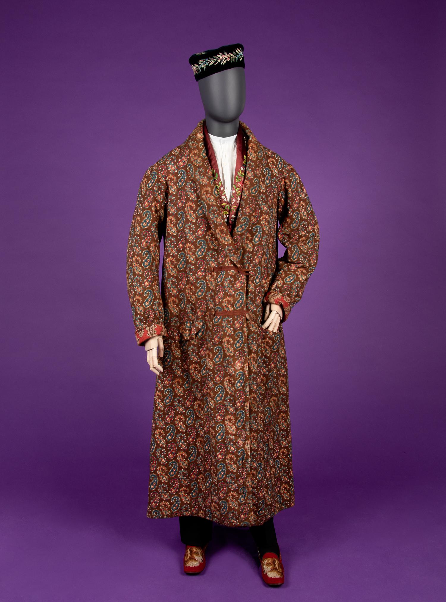 Two Men's Banyan Robes, 1840 & 1870