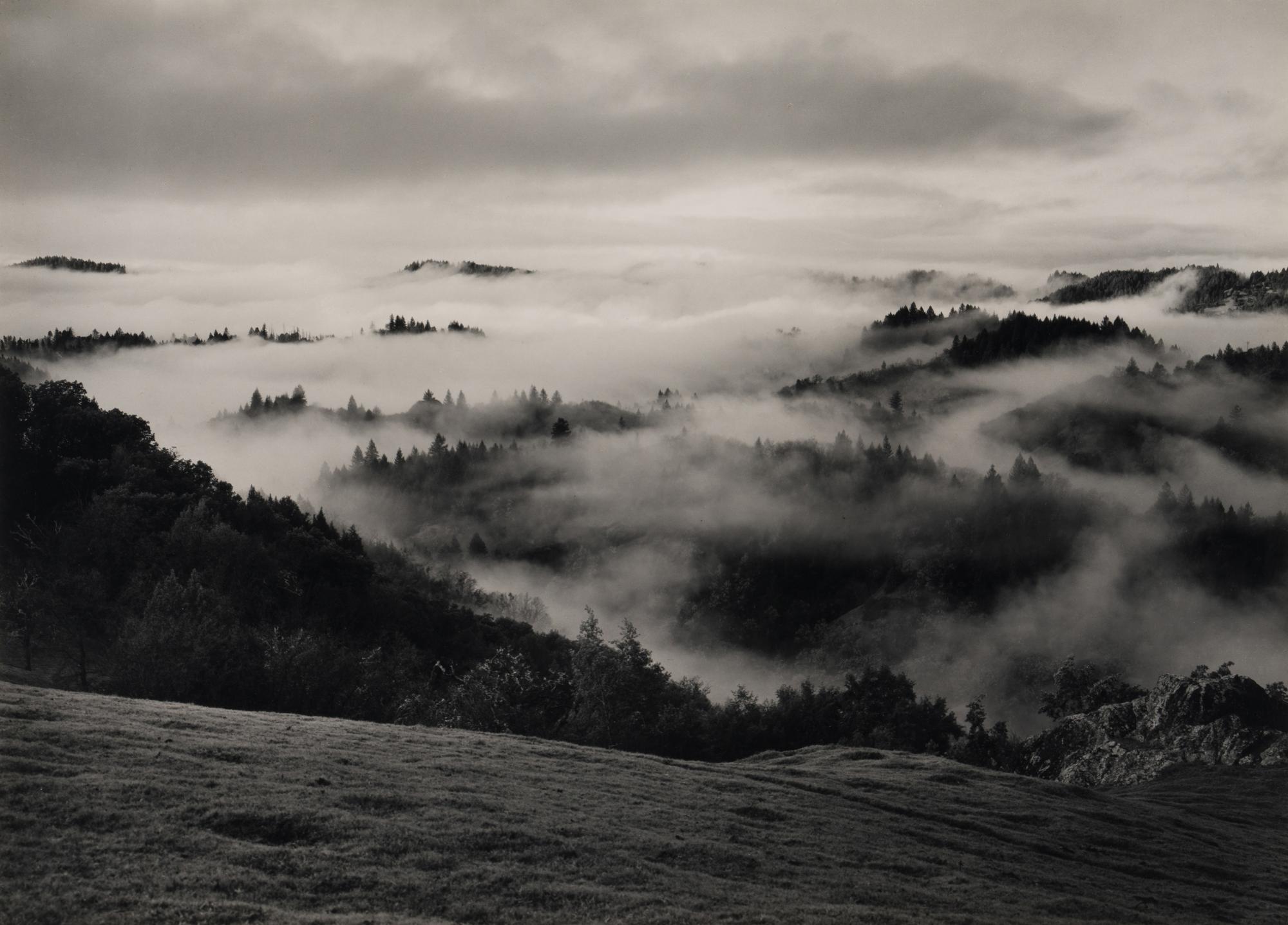 Clearing Storm, Sonoma County Hills , California, 1951